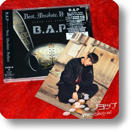 B.A.P - Best Absolute Perfect (JAPAN 1ST ALBUM) TYPE B lim.1.Press +Bonus-Fotokarte!-0
