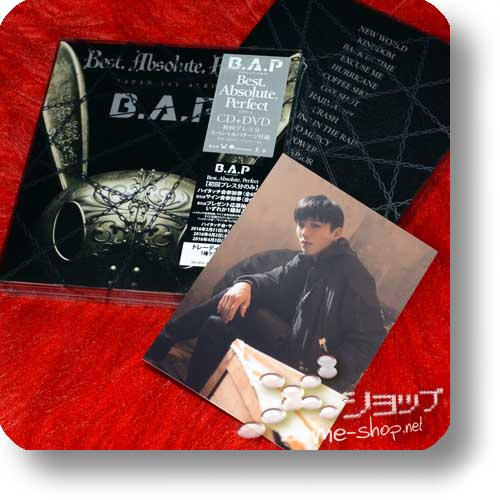 B.A.P - Best Absolute Perfect (JAPAN 1ST ALBUM) TYPE A CD+DVD lim.1.Press +Bonus-Fotokarte!-0