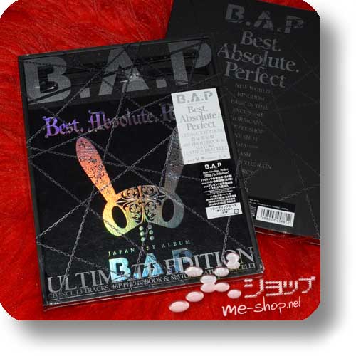 B.A.P - Best Absolute Perfect (JAPAN 1ST ALBUM) ULTIMATE EDITION Box inkl.Photobook+Leather Bracelet +Bonus-Fotokarte!-0