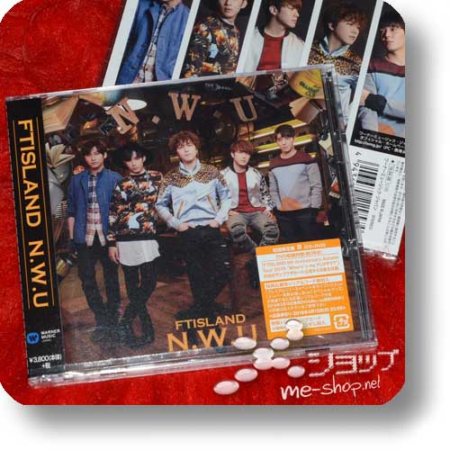 FTISLAND - N.W.U (lim.CD+Live-DVD B-Type +Bonus-Fotokarte / F.T.Island)-15445