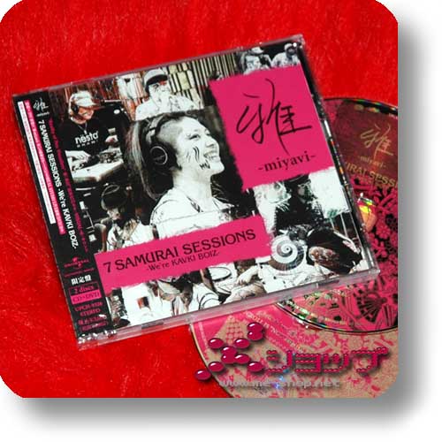 MIYAVI - 7 Samurai sessions -We're KAVKI BOIZ- LIM.CD+DVD (Re!cycle)-0