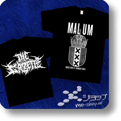 THE GAZETTE - EU-Tour Original T-Shirt "MALUM" Größe M-0