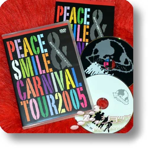 PEACE & SMILE CARNIVAL TOUR 2005 (lim.DVD+Bonus-DVD / Orig.PSC 2006!) Miyavi, GazettE, alice nine... +Bonus-Tüte (Re!cycle)-15918