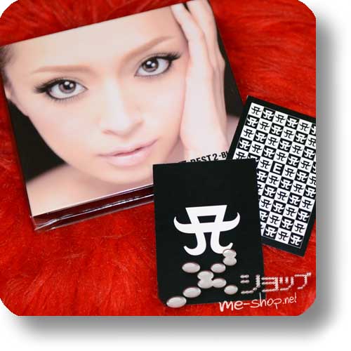 AYUMI HAMASAKI - A Best 2 (black) CD+2DVDs lim.1.Press +Bonus-Tradingcard! (Re!cycle)-0