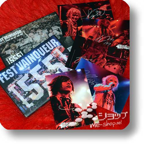 FEST VAINQUEUR - 5th Anniversary [555] -FIVE- 2015.11.2 Osaka BIG CAT LIVE DVD (2DVD) +Bonus-Fotokartenset! -0