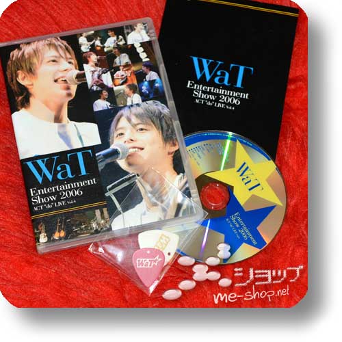 WaT - Entertainment Show 2006 ACT "do" LIVE Vol.4 +2x BONUS GUITAR PICK! (Re!cycle)-0