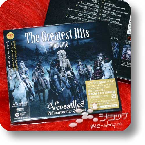 VERSAILLES - The Greatest Hits 2007-2016 LIM.CD+DVD+Photobooklet +Bonus-Clearfile!-17815