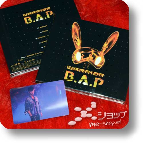 B.A.P - WARRIOR lim.CD+DVD A-Type +Bonus-Tradingcard! (Re!cycle)-0