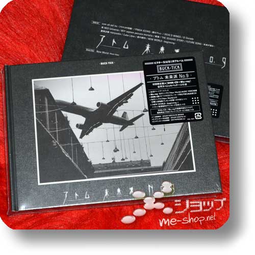 BUCK-TICK - Atom mirai ha No.9 (LIM.SHM-CD+DVD B-Type) +Bonus-Fotomagnet!-0