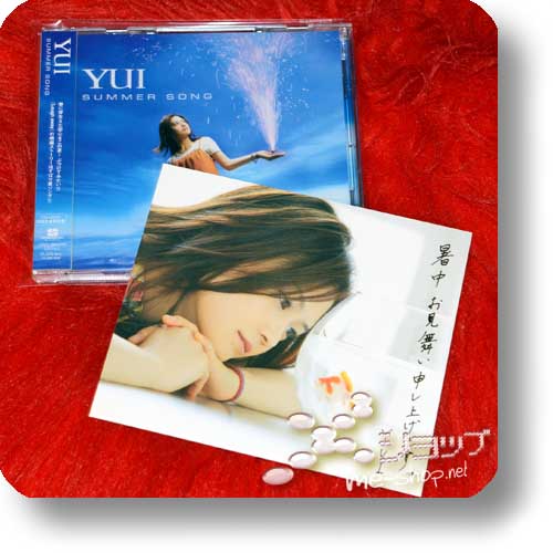 YUI - SUMMER SONG (LIM.1.Press CD+DVD+Bonus-Sticker+Fotopostkarte!) (Re!cycle)-0