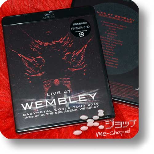 BABYMETAL - LIVE AT WEMBLEY (Blu-ray / lim.1.Press inkl.Sticker!)-0