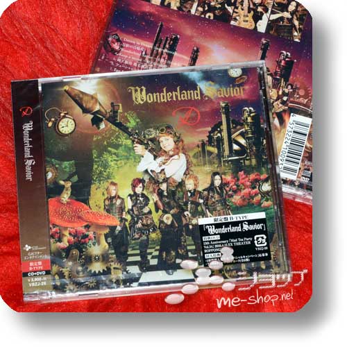 D - Wonderland Savior (lim.CD+DVD B-Type) +original japanischer Releaseflyer!-0