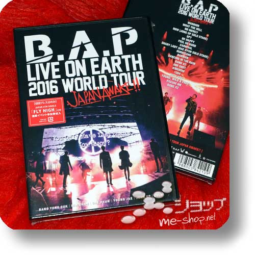 B.A.P - LIVE ON EARTH 2016 WORLD TOUR JAPAN AWAKE!! (DVD) +Bonus-Sticker!-18921
