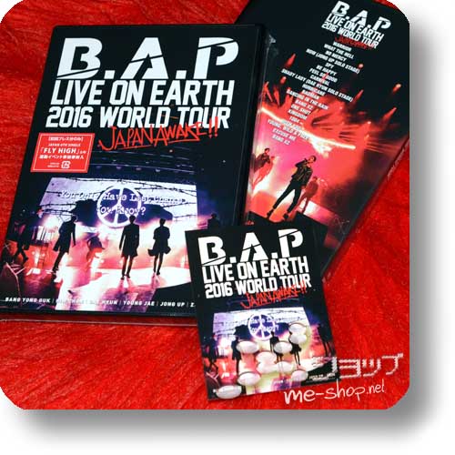 B.A.P - LIVE ON EARTH 2016 WORLD TOUR JAPAN AWAKE!! (DVD) +Bonus-Sticker!-0