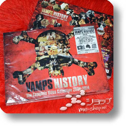 VAMPS - HISTORY -The Complete Video Collection 2008-2014 (lim.Boxset Blu-ray+Clutch+Mütze+Kalender) +Bonus-Promoposter!-18940