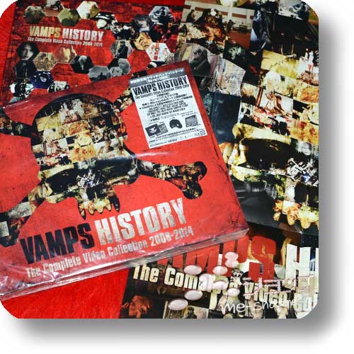 VAMPS - HISTORY -The Complete Video Collection 2008-2014 (lim.Boxset Blu-ray+Clutch+Mütze+Kalender) +Bonus-Promoposter!-0