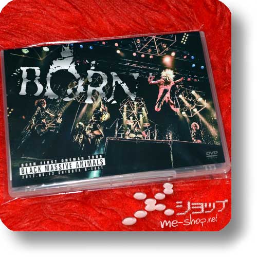 BORN - BORN ONEMAN TOUR 2012 BLACK MASSIVE ANIMALS (Live-DVD +Bonus-Sticker!) (Re!cycle)-19180