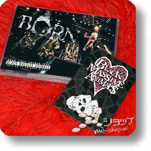 BORN - BORN ONEMAN TOUR 2012 BLACK MASSIVE ANIMALS (Live-DVD +Bonus-Sticker!) (Re!cycle)-0