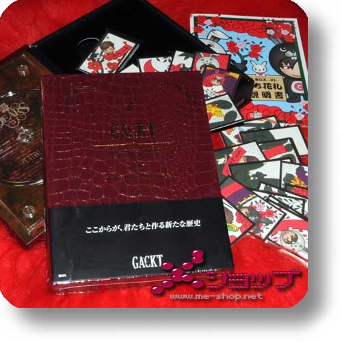 GACKT - Platinum Box XI Dears Edition (DVD + Hanafuda-Set / FC only!) (Re!cycle)-19362