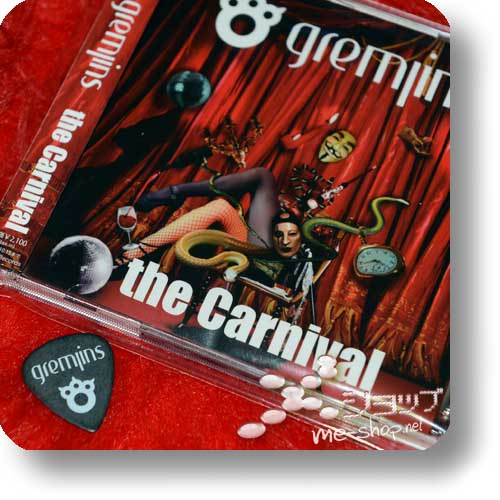 GREMLINS - the Carnival (lim.CD+DVD A-Type)+Bonus-Plektrum! (NIGHTMARE, AYABIE) (Re!cycle)-0