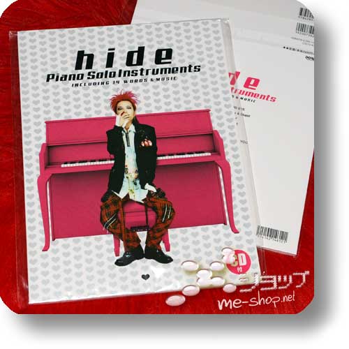 hide - Piano Solo Instruments (Notenbuch) inkl. CD!-0