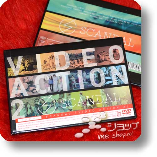SCANDAL - VIDEO ACTION 2 (DVD) +Bonus-Sticker!-19007