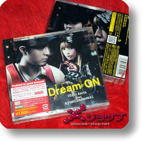 URATA NAOYA feat. Ayumi Hamasaki - Dream ON (lim.CD+DVD) (Re!cycle)-0