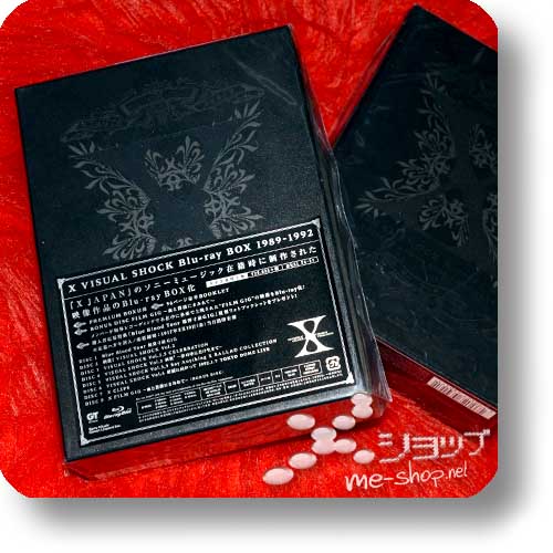 X   VISUAL SHOCK Blu ray BOX  lim.8 BD Box / X