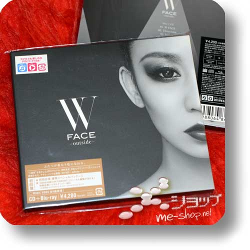 KUMI KODA - W FACE -outside- lim.CD+Blu-ray-0