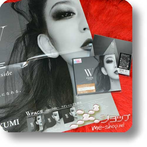 KUMI KODA - W FACE -outside- lim.CD+DVD+Bonus-Promoposter!-0