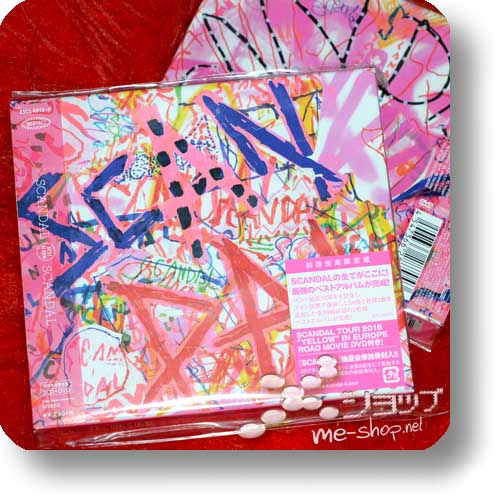 SCANDAL - SCANDAL (Best Album / lim.2CD+Live in Europe Road Movie DVD) +Bonus-Keramik-Kaffeebecher+Clearfile!-19685