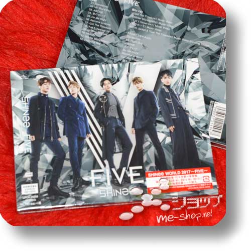 SHINee - FIVE (lim.CD+DVD+Photobook B-Type) +Bonus-Clearfile!-19971