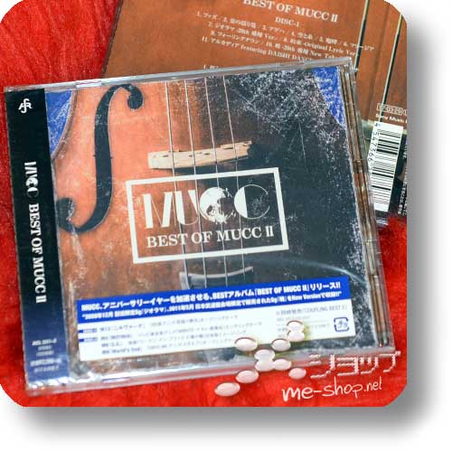 MUCC - BEST OF MUCC II (2CD) +Bonus-Sticker!-20134