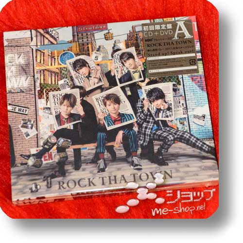 SEXY ZONE - ROCK THA TOWN (lim.CD+DVD+Photobook A-Type)+Bonus-Fotokarte!-20167
