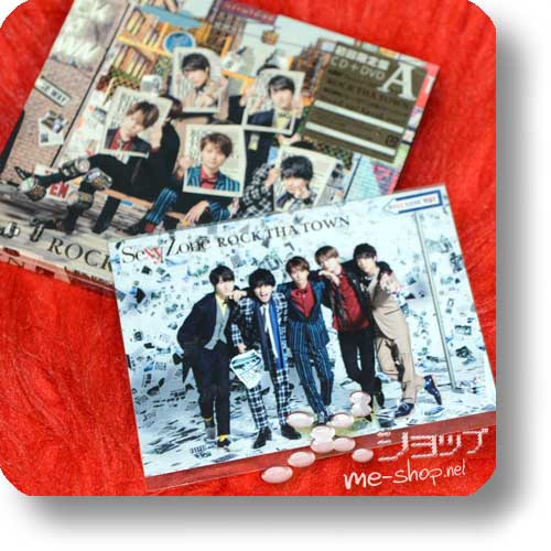 SEXY ZONE - ROCK THA TOWN (lim.CD+DVD+Photobook A-Type)+Bonus-Fotokarte!-0