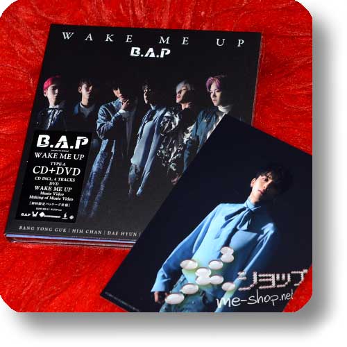 B.A.P - Wake Me Up (Japan 7th Single / lim.Digipak CD+DVD A-Type)  +Bonus-Fotokarte!