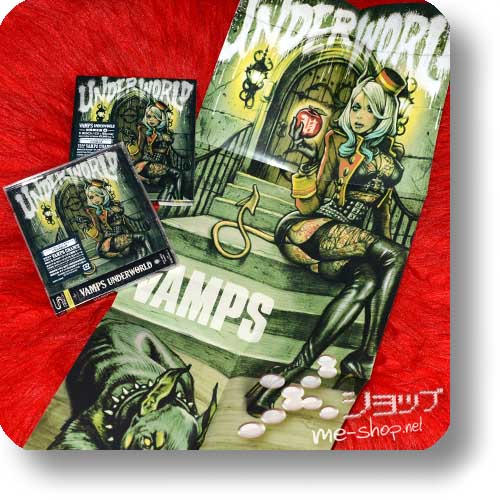 VAMPS - UNDERWORLD lim.C-Type-Boxset (CD+Live-Blu-ray+DVD+Goods)+Bonus-Promoposter!-20502