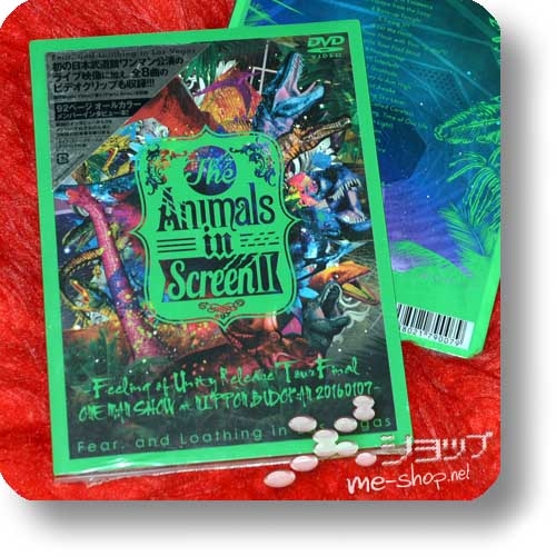 FEAR, AND LOATHING IN LAS VEGAS - The Animals in Screen II (Live at Nippon Budokan+PV) lim.DVD+Book-0