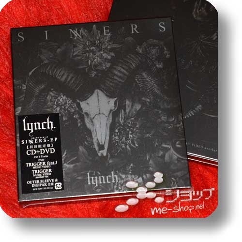 lynch. - SINNERS EP (lim.Digipak CD+DVD ( LUNA SEA, MUCC) +Bonus-Capsule-Regencape!-21098