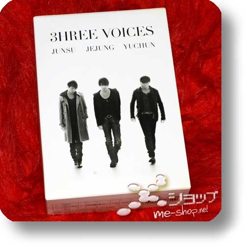 3HREE VOICES - JUNSU JEJUNG YUCHUN (Special Edition 4DVD-Boxset / JYJ, XIA) (Re!cycle)-21687
