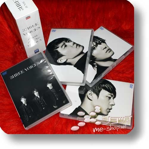 3HREE VOICES - JUNSU JEJUNG YUCHUN (Special Edition 4DVD-Boxset / JYJ, XIA) (Re!cycle)-21689