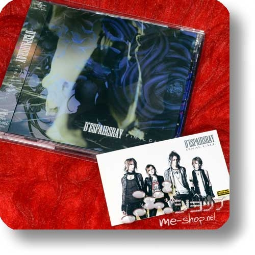 D'ESPAIRSRAY - Final Call (lim.CD+DVD A-Type inkl.live in Europe!)+Bonus-Tradingcard (Re!cycle)-0