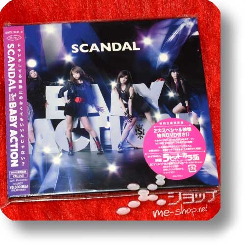 SCANDAL - BABY ACTION (lim.CD+DVD) (Re!cycle)-0