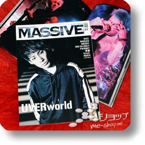 MASSIVE Vol.27 (September 2017) UVERworld, Androgynos, Dir en grey, Inoran, Merry, Pierrot, lynch., MUCC...-0