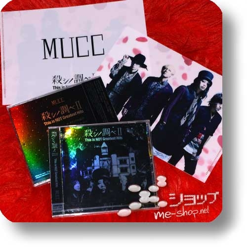 MUCC - Koroshi no shirabe II This is NOT Greatest Hits (lim.CD+M-Card) +Bonus-Clearfile!-0