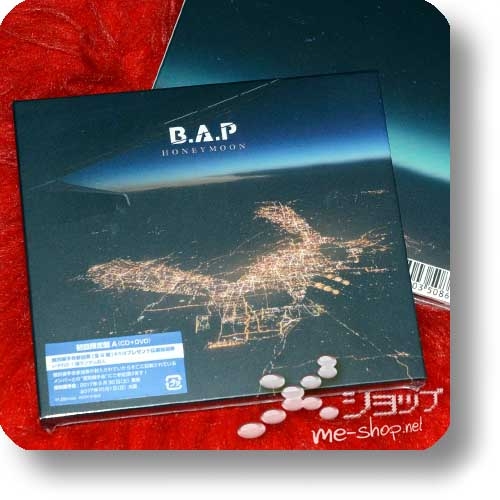 B.A.P - HONEYMOON (Japan 8th Single / lim.Digipak CD+DVD A-Type) +Bonus-Fotokarte!-21929