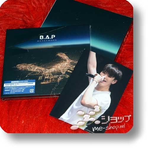 B.A.P - HONEYMOON (Japan 8th Single / lim.Digipak CD+DVD A-Type) +Bonus-Fotokarte!-0