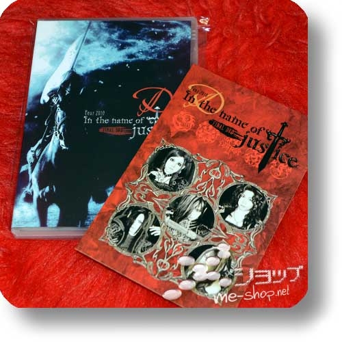 D - Tour 2010 In the name of justice FINAL DVD +Bonus-Sticker! (Re!cycle)-0