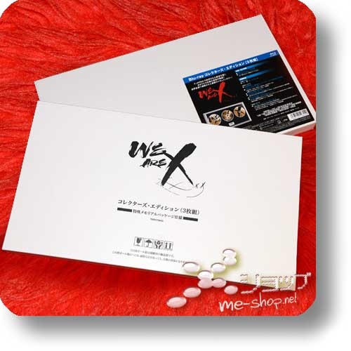X JAPAN - WE ARE X (lim.Collector's Edition 3xBlu-ray+Alurahmen+Bonus)+Bonus-Clearfile!-22720