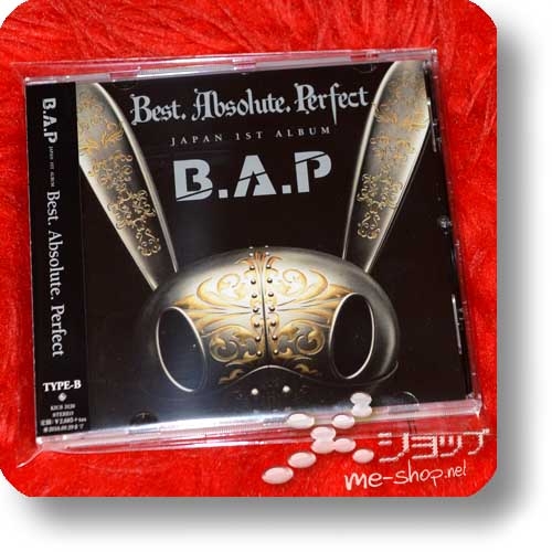 B.A.P - Best Absolute Perfect (JAPAN 1ST ALBUM) TYPE B lim.1.Press inkl.Tradingcard! (Re!cycle)-23210